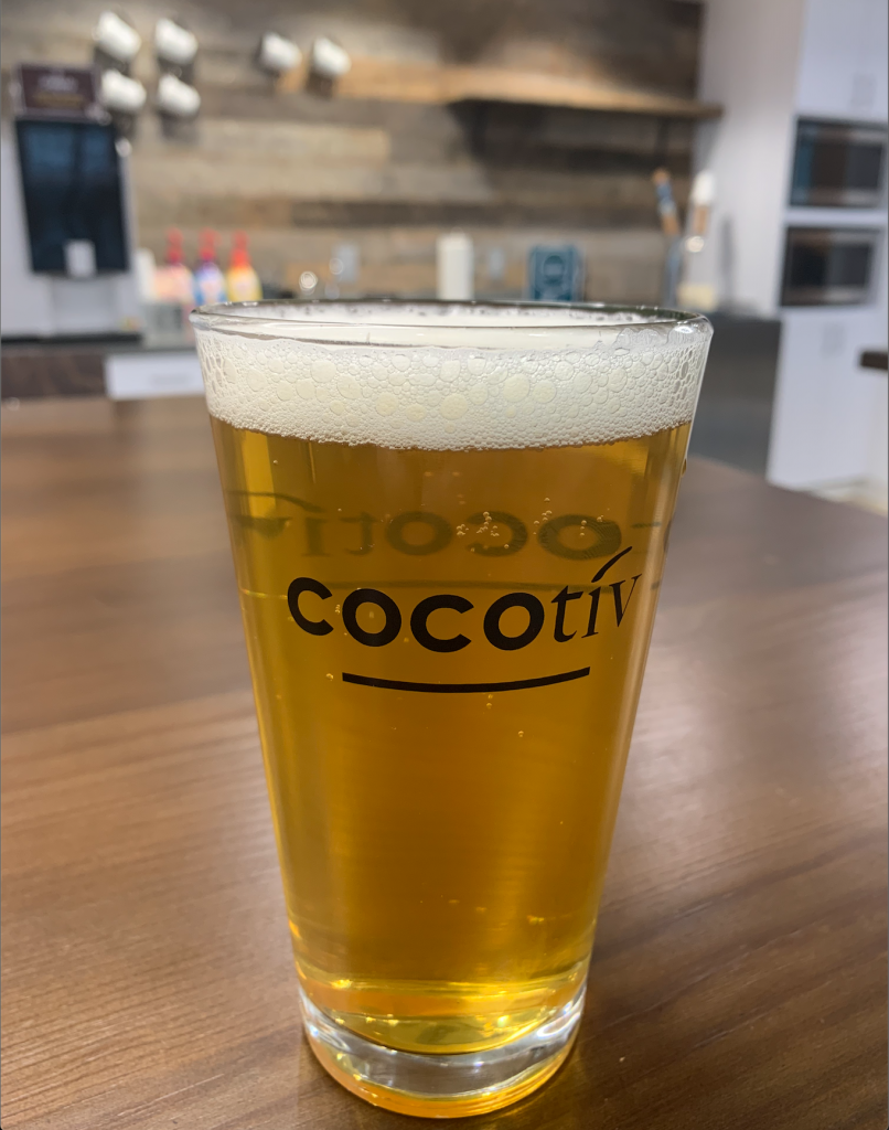 a cold beer at cocotiv coworking